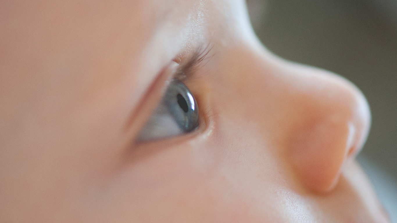 Detalle ojo bebé Mundopeke